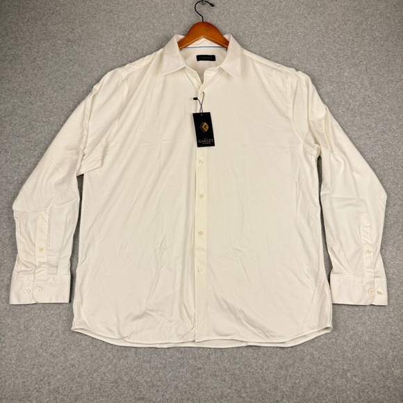 Studio Garnet Los Angeles Other - Studio Garnet Los Angeles Mens XXL White Button Up Long Sleeve Dress Shirt NWT